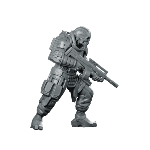 Vtx 11 Bonesaw 1V2 Cyberpunk Miniature Cyborg Heavy - Unit9 - We Print Miniatures