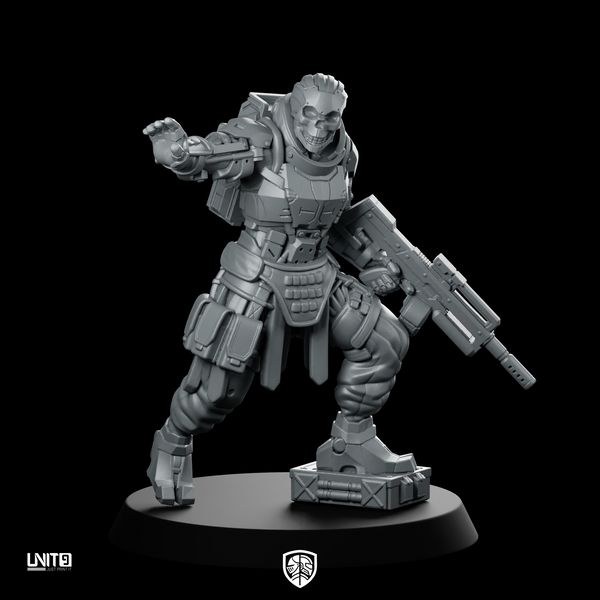 Vtx 11 Bonesaw 1V1 Cyberpunk Miniature Cyborg Commander
