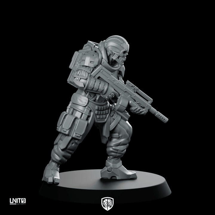 Vtx 11 Bonesaw 1V2 Cyberpunk Miniature Cyborg Heavy