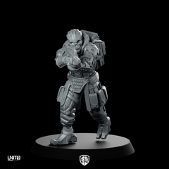 Vtx 11 Bonesaw 1V3 Cyberpunk Miniature Cyborg Sniper