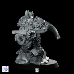Vulcan Dwarf Pankron Oggon Miniature Flaming Hair
