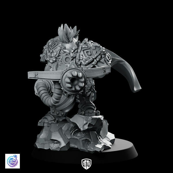 Vulcan Dwarf Pankron Oggon Miniature Flaming Hair