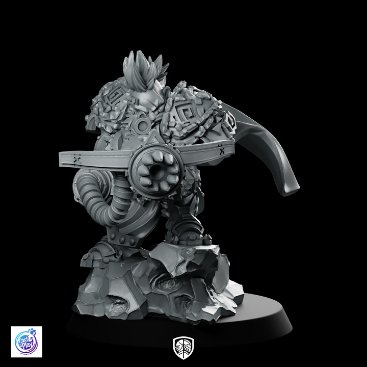 Vulcan Dwarf Pankron Oggon Miniature Flaming Hair