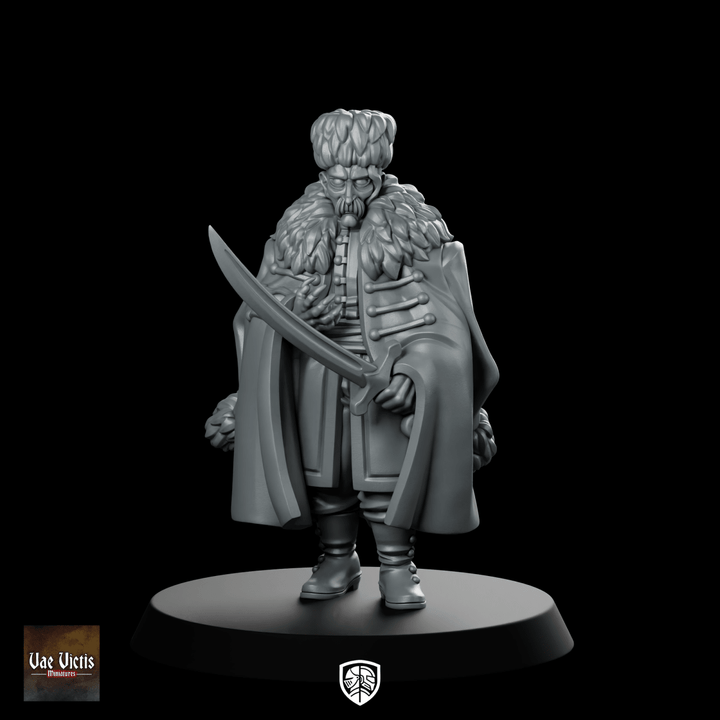 Cossack Leader Or Vampire Miniature