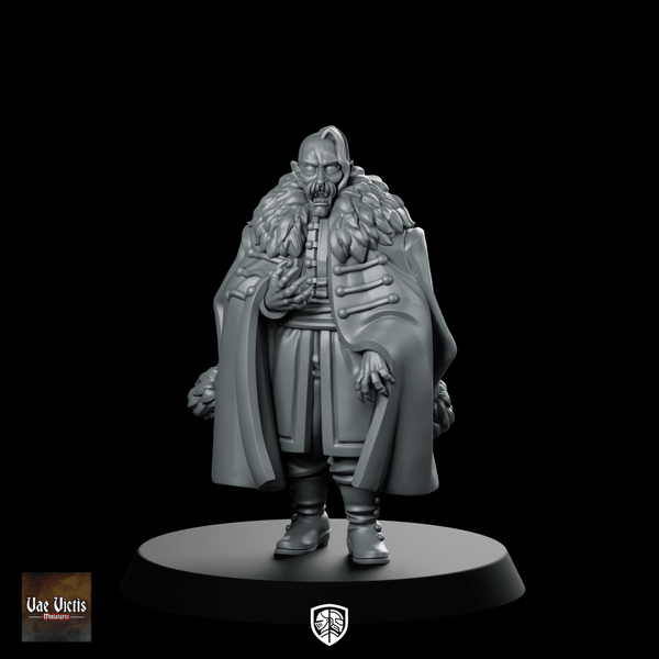 Vvm Feb 26 Cossack Leader Or Vampire Miniature - Vae Victis - We Print Miniatures