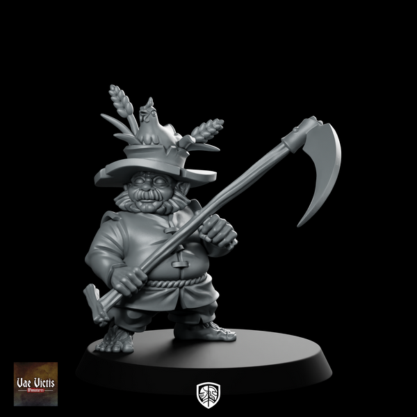 Vvm Jan 26 Halfling Farmer Miniature Halfling