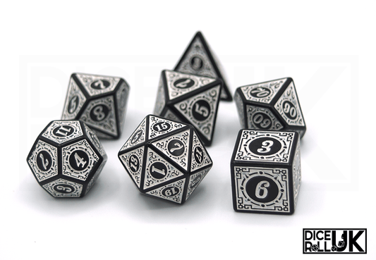 Carved Dice - White