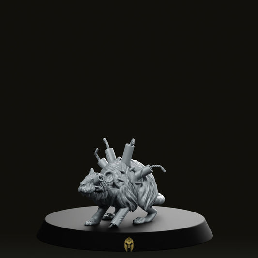 War Rat 5 Miniature -PrintMinis - We Print Miniatures