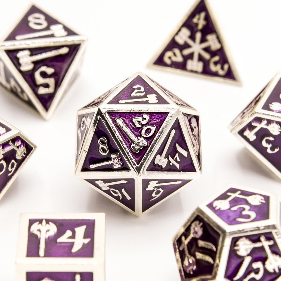 Warrior's Amulet | Solid Metal | 7 Piece Set - Tabletop Dominion - We Print Miniatures