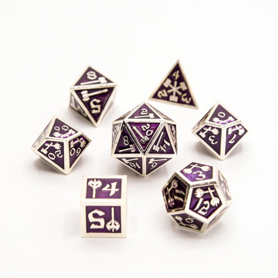 Warrior's Amulet | Solid Metal | 7 Piece Set - Tabletop Dominion - We Print Miniatures