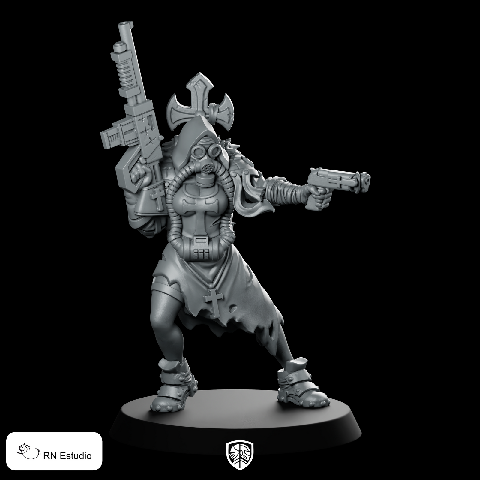 Wasteland New Faith Miniature Bounty Hunter Gunfighter