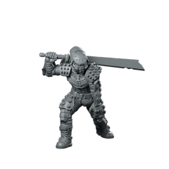 Watcher Zero 4V1 Miniature Cyberpunk Enforcer Miniature 360 Spin 01