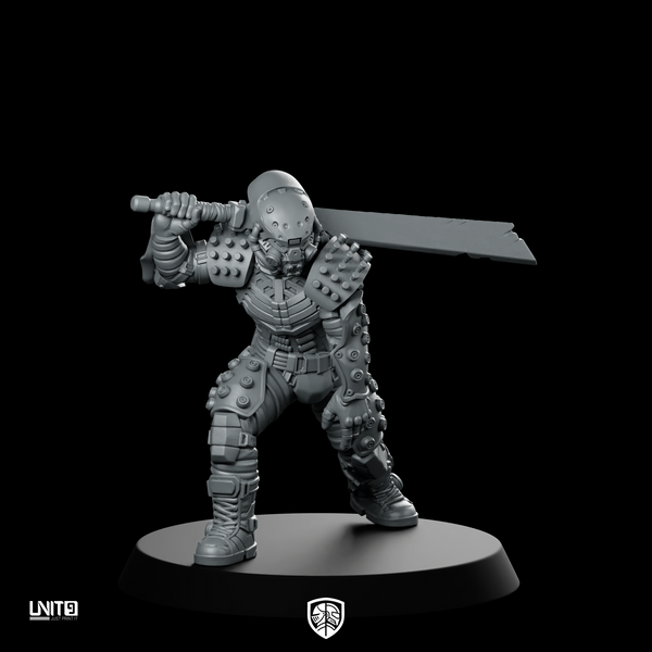 Watcher Zero 4V1 Miniature Cyberpunk Enforcer