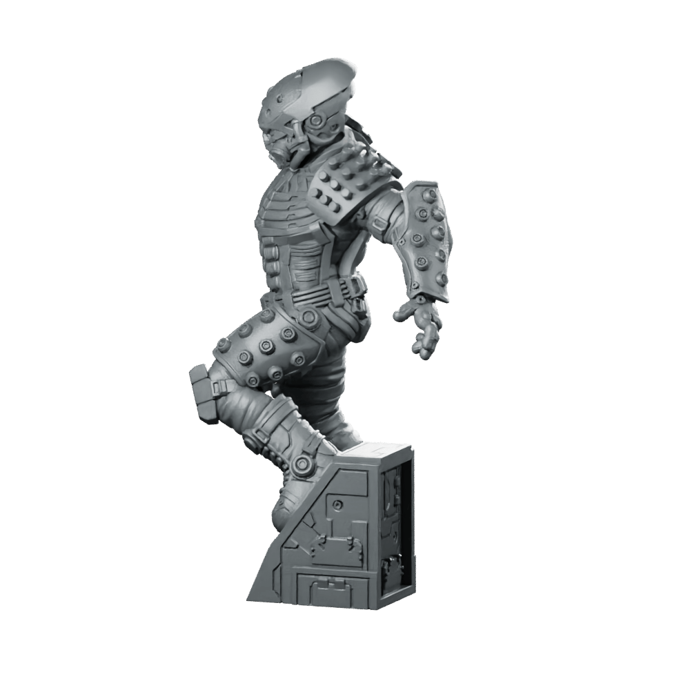 Watcher Zero 4V2 Miniature Cyber Operative - Unit9 - We Print Miniatures