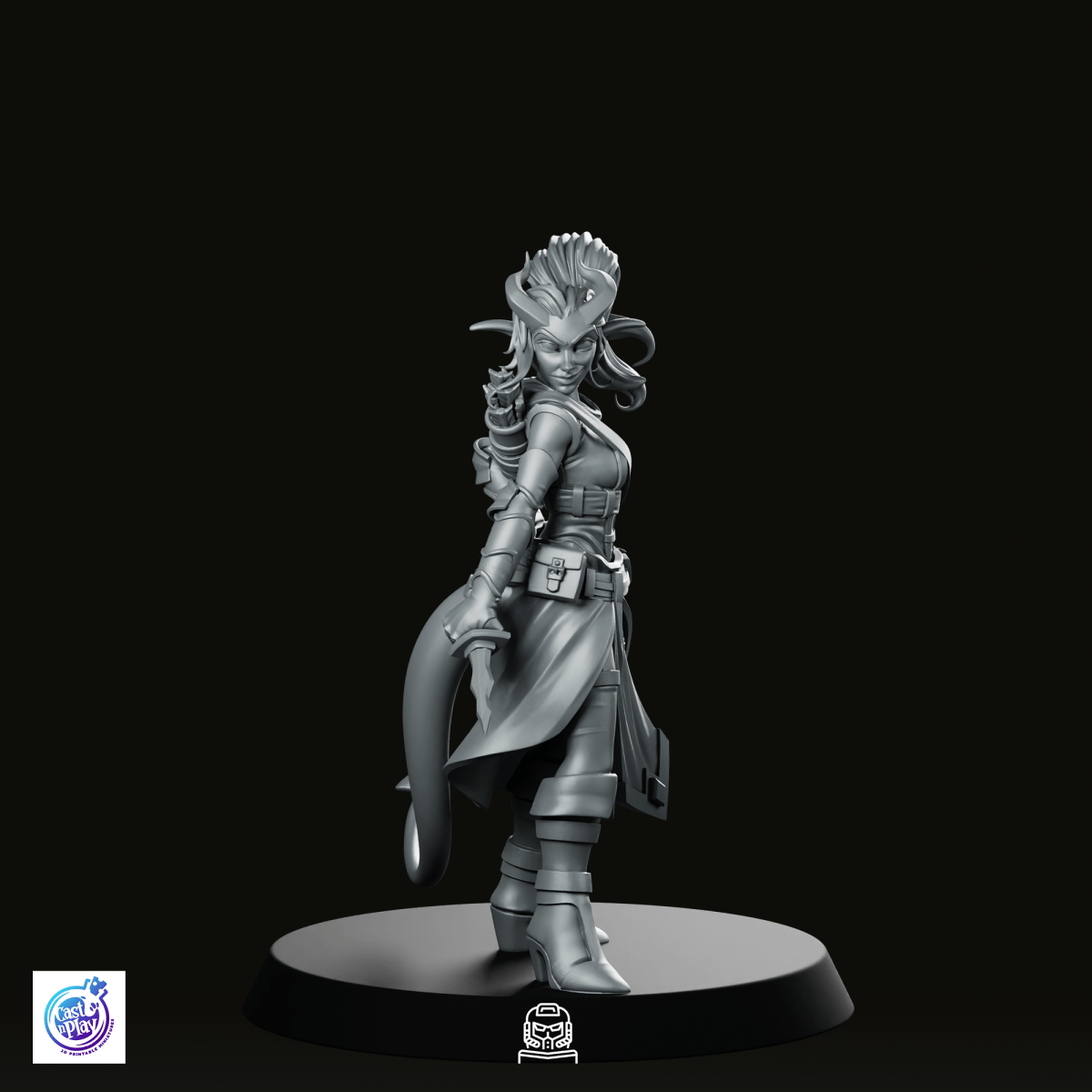 Watching Still Miniature - CastNPlay - We Print Miniatures