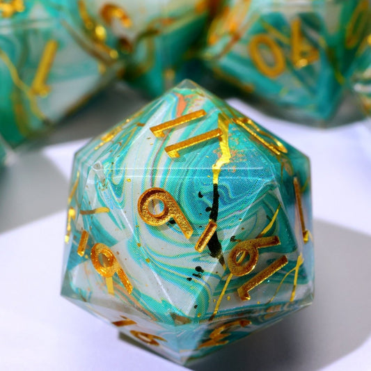 Wavesinger | Art Core Dice | 7 Piece Set - Tabletop Dominion - We Print Miniatures