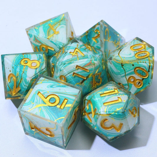 Wavesinger | Art Core Dice | 7 Piece Set - Tabletop Dominion - We Print Miniatures