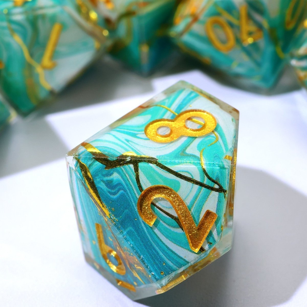 Wavesinger | Art Core Dice | 7 Piece Set - Tabletop Dominion - We Print Miniatures