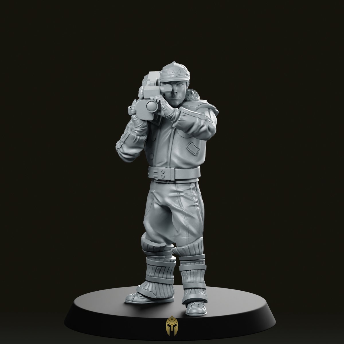 Wayland Hanabishi Cameraman Documenter 1 Miniature - Papsikels Miniatures - We Print Miniatures