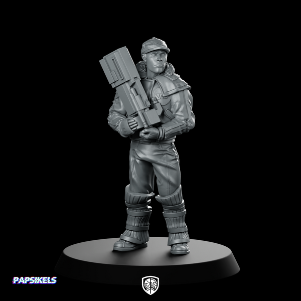 Wayland Hanabishi Cameraman Documenter 2 Miniature Sci-fi Combat