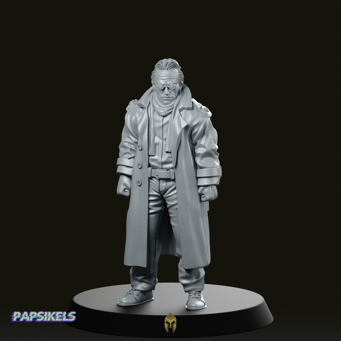 Wayland Hanabishi Executive Officer Miniature - Papsikels Miniatures - We Print Miniatures