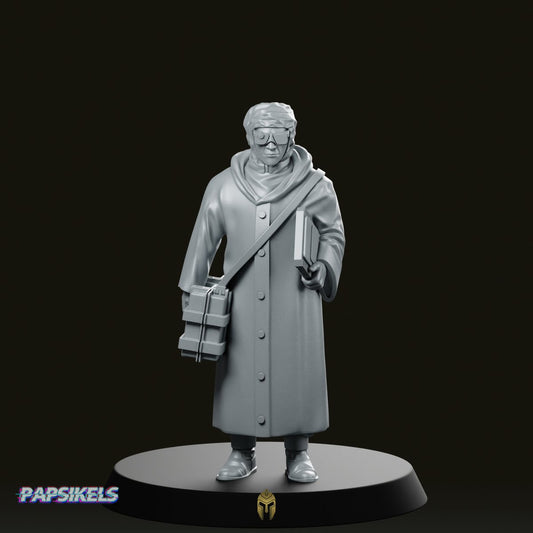 Wayland Hanabishi Scientist Sample Collector 2 Miniature - Papsikels Miniatures - We Print Miniatures