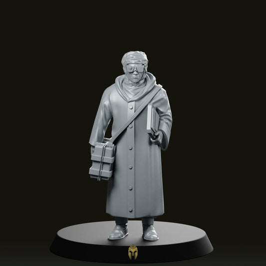 Wayland Hanabishi Scientist Sample Collector 2 Miniature - Papsikels Miniatures - We Print Miniatures