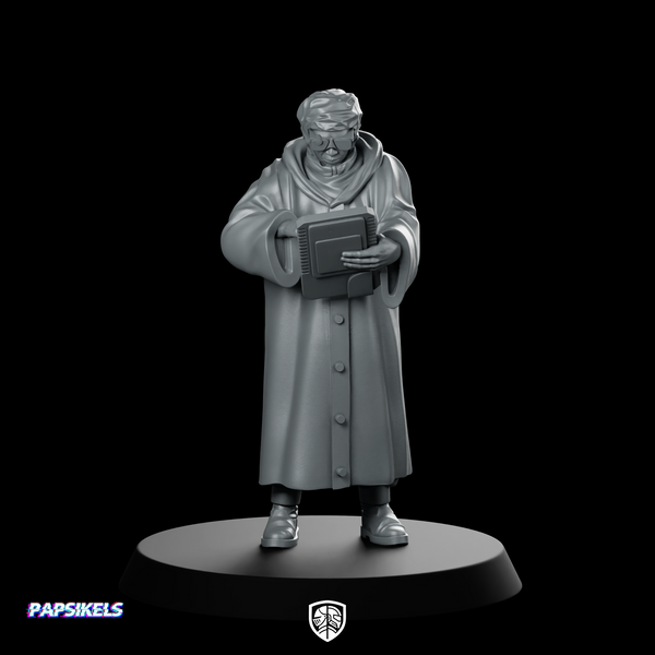Wayland Hanabishi Scientist Sample Collector 5 Miniature Sci-Fi