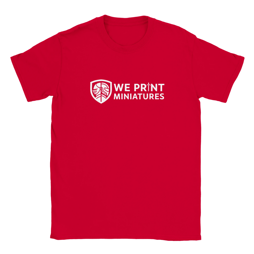 We Print Minatures T-shirt - We Print Miniatures - We Print Miniatures