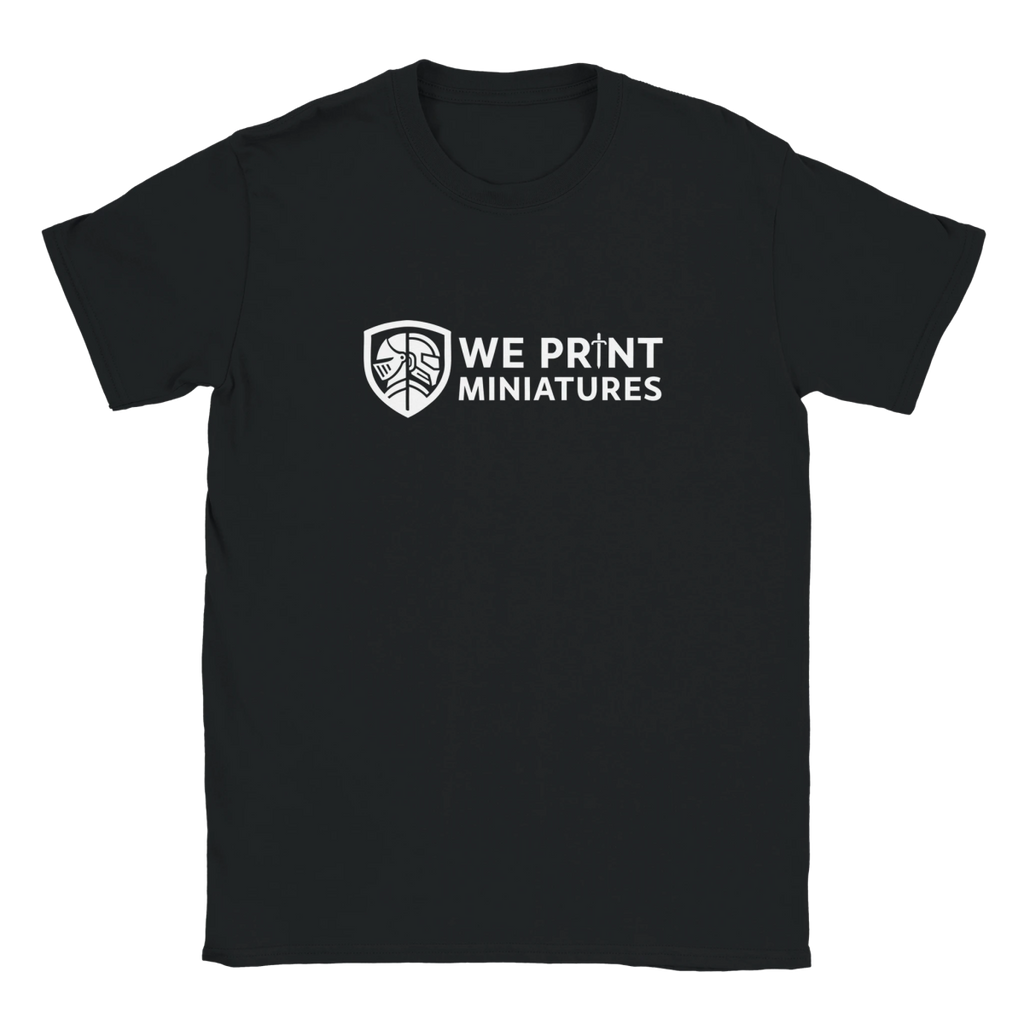 We Print Minatures T-shirt - We Print Miniatures - We Print Miniatures