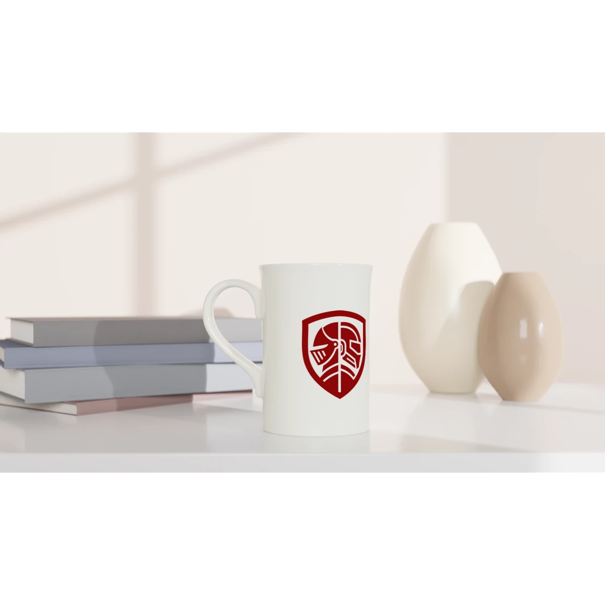 We Print Miniatures White 10oz Porcelain Slim Mug - We Print Miniatures - We Print Miniatures