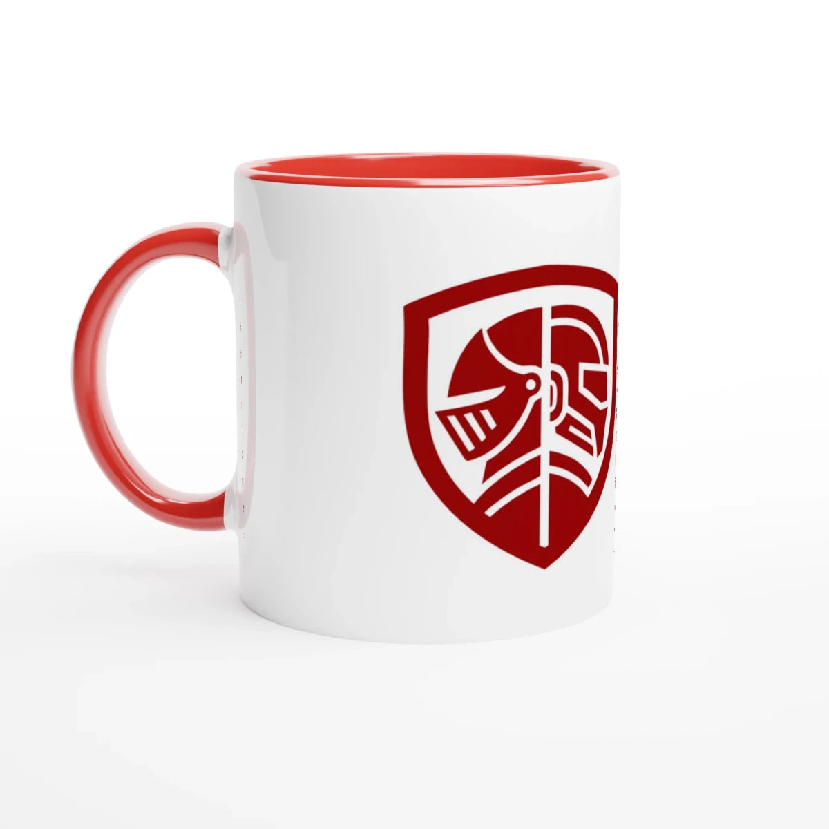 We Print Miniatures White 11oz Ceramic Mug with Color Inside Ceramic Red - We Print Miniatures - We Print Miniatures