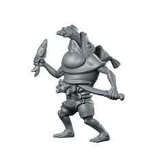 Weird Fishman Miniature Miniature 360 Spin 01