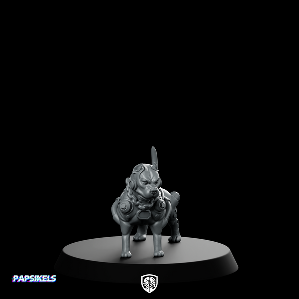 Whedge Dog CyberDog Pet Miniature Armoured K9 Sci-Fi
