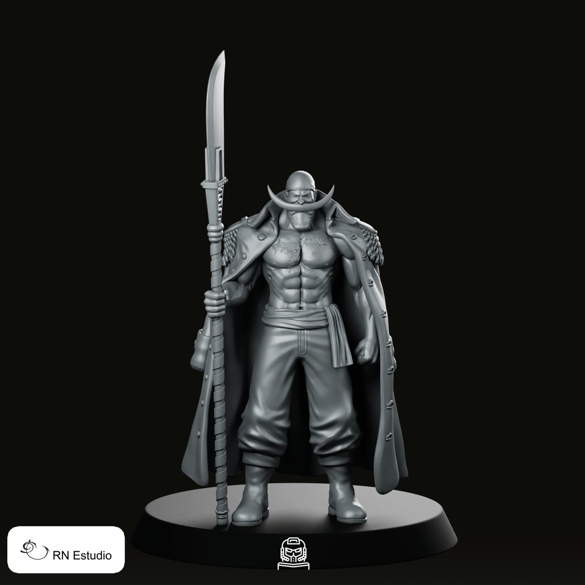 Whitebeard Miniature - RN Estudio - We Print Miniatures