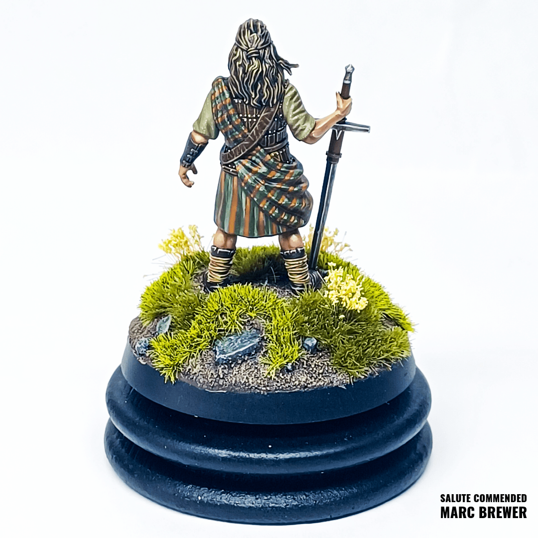William Wallace Historical Miniature - We Print Miniatures - We Print Miniatures