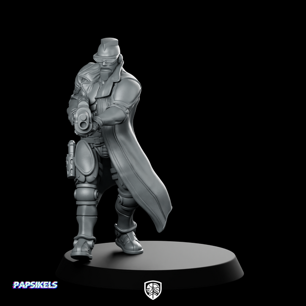 Willy Ponkan Ganger Miniature Cyberpunk Secret Agent