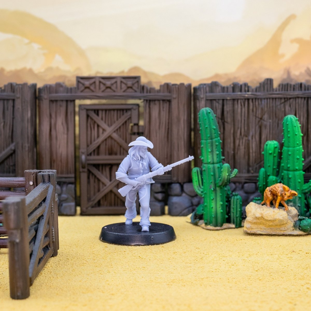 Wilson Wild West Cowboy Miniature -CastNPlay - We Print Miniatures