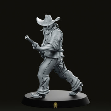 Wilson Wild West Cowboy Miniatuur Revolverheld Outlaw