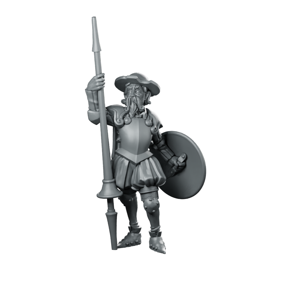 Windmill Hunter Fantasy Miniature Miniature 360 Spin 01