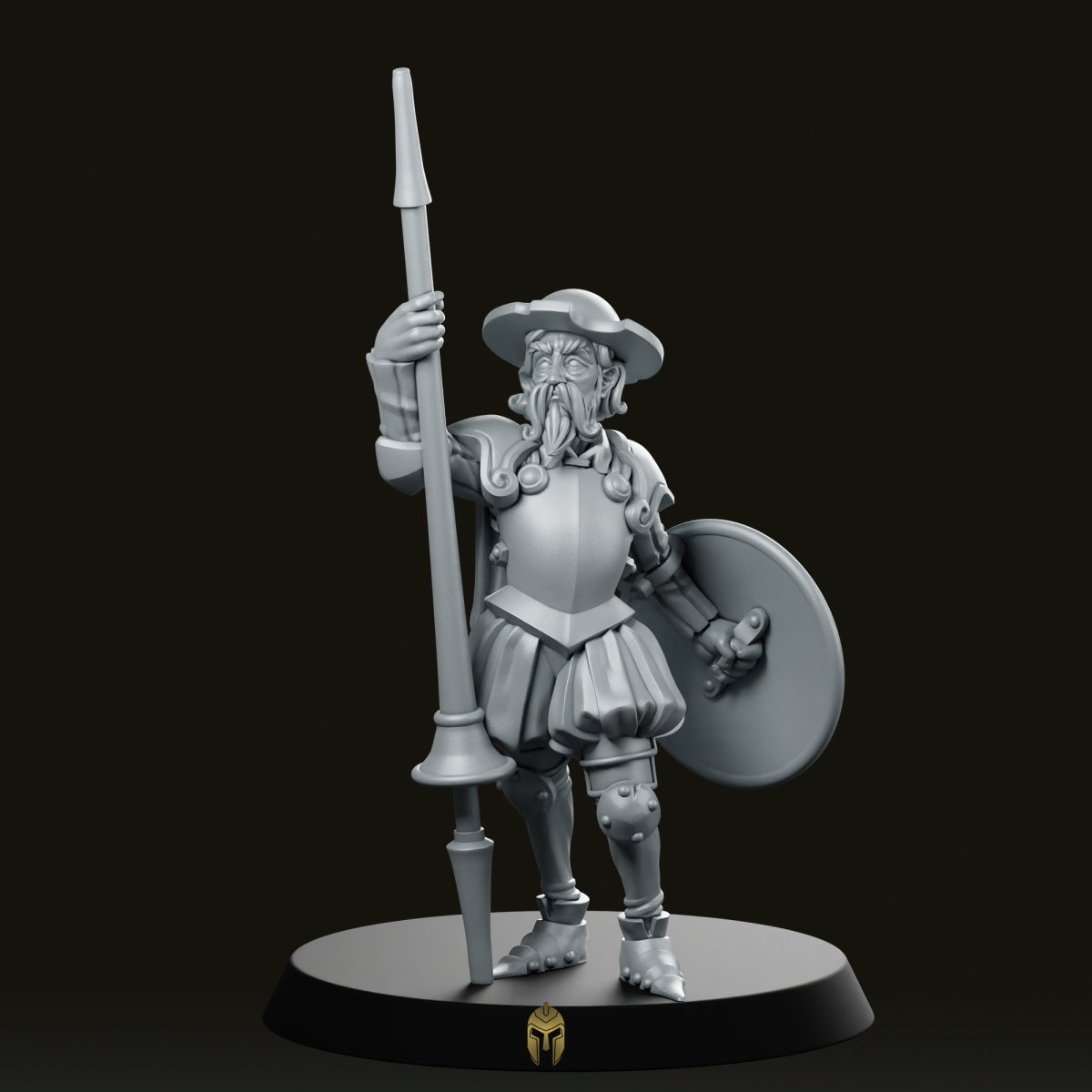 Windmill Hunter Miniature - Vae Victus Miniatures - We Print Miniatures