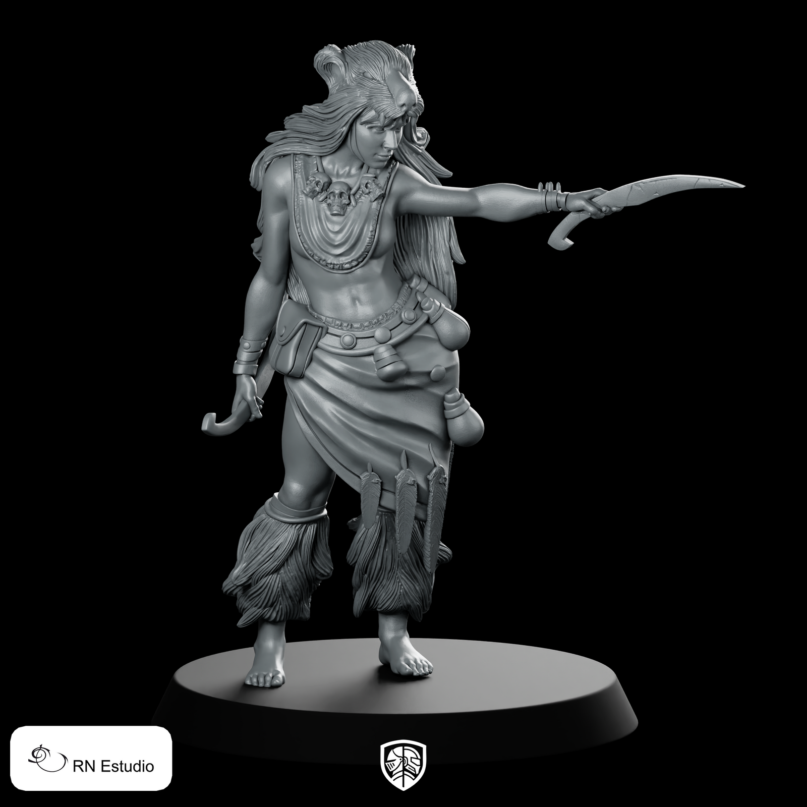 Winona Miniature Female Hunter Hero Dynamic