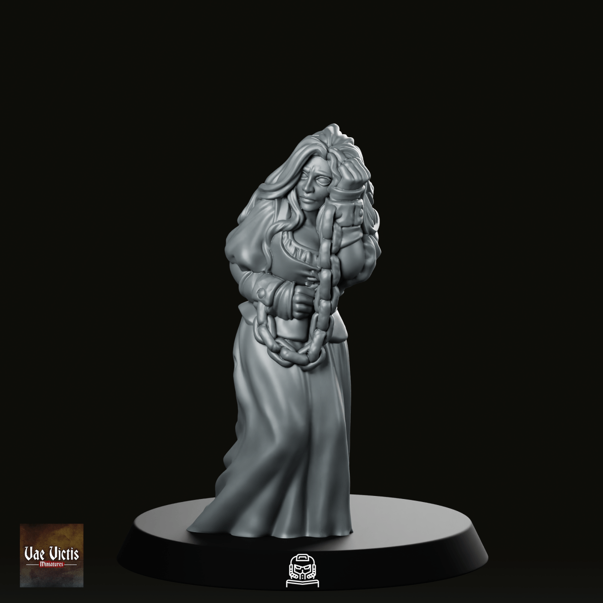 Witch Chains Hag Miniature - Vae Victus Miniatures - We Print Miniatures