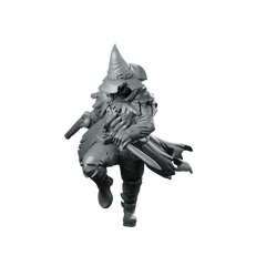 Witch Hunter 2 Miniature Scarecrow Bandit Miniature 360 Spin 01