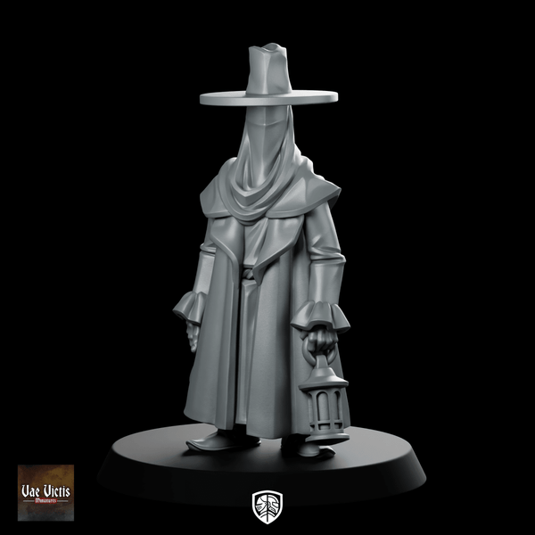 Witch Hunter Vae Victis Miniature Lantern Warden - Vae Victis - We Print Miniatures