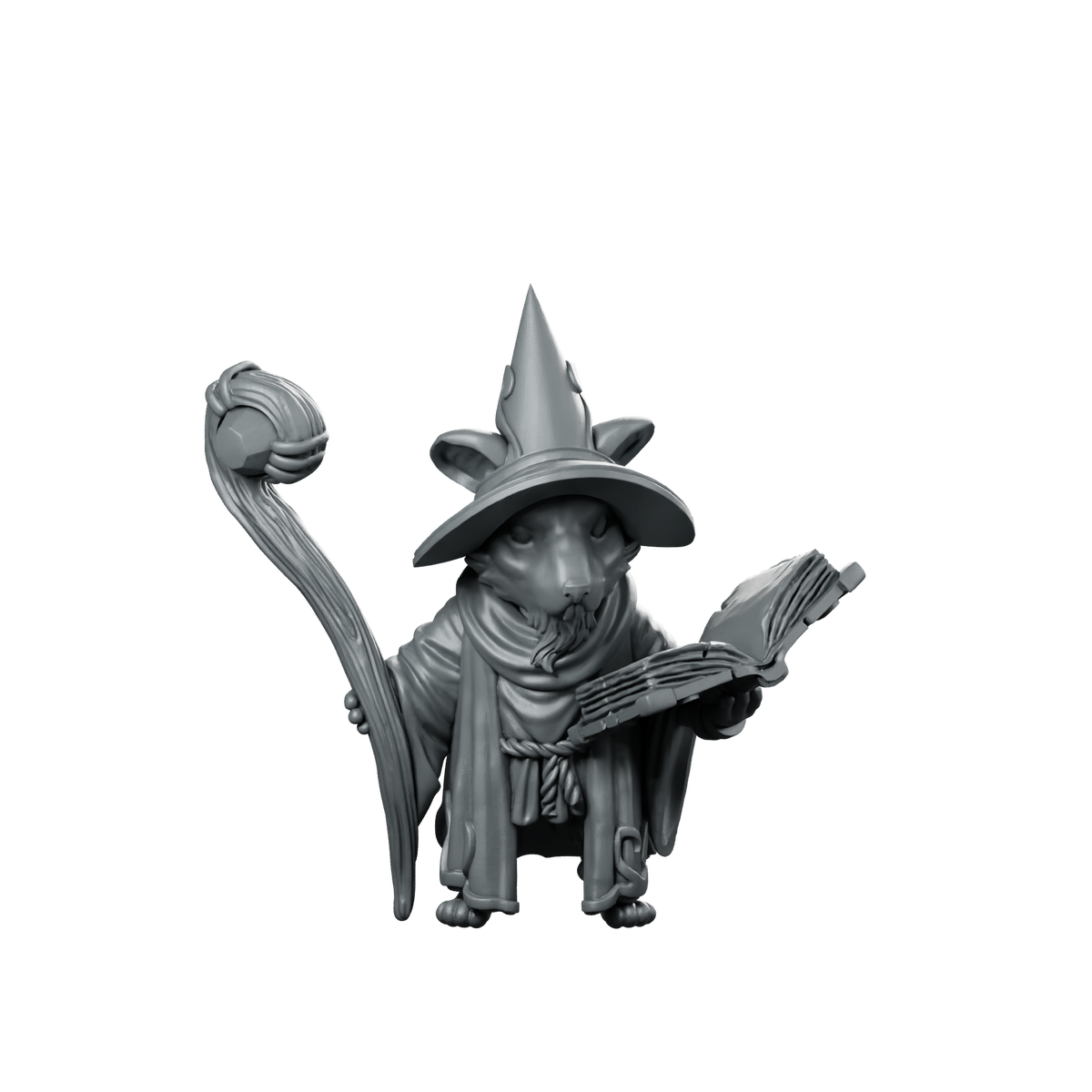 Wizard Mice Miniature Mouse Wizard Miniature 360 Spin 01