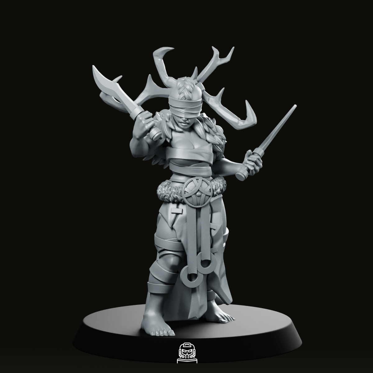 Woman Oracle Miniature - CastNPlay - We Print Miniatures