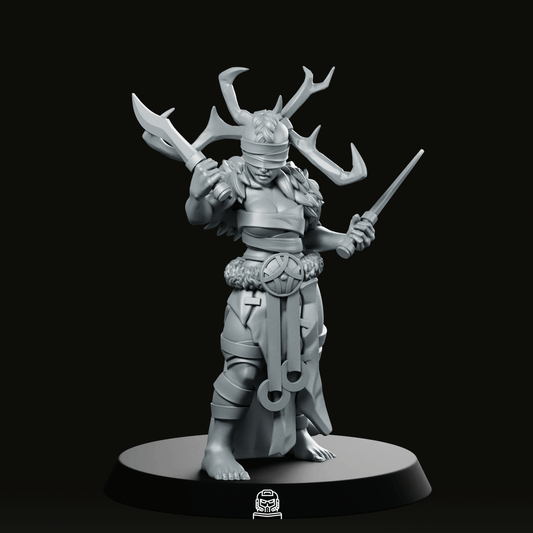 Woman Oracle Miniature - CastNPlay - We Print Miniatures