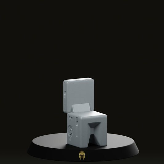 Work Chair Miniature - Papsikels Miniatures - We Print Miniatures