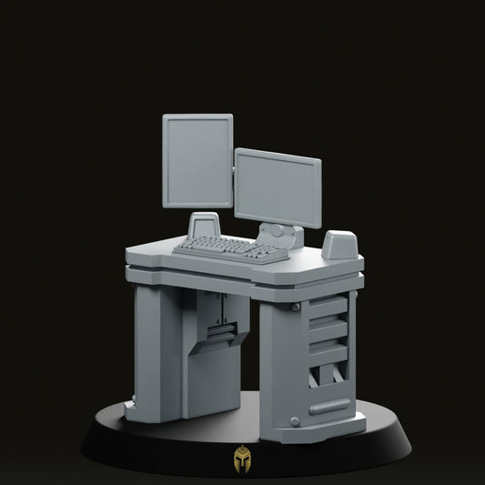 Work Station Miniature - Papsikels Miniatures - We Print Miniatures